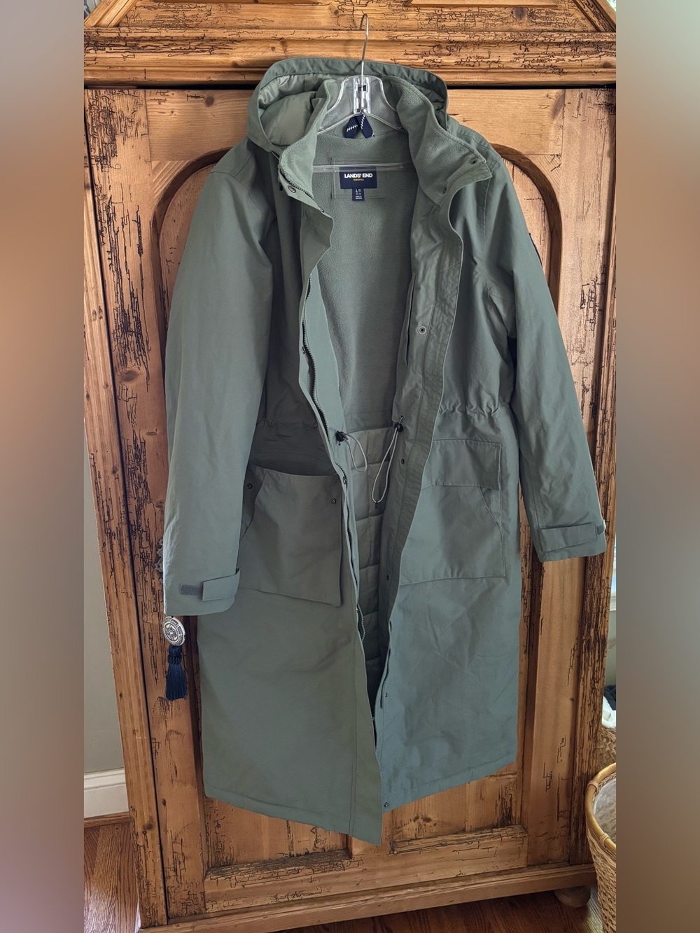 Women's Squall Waterproof Insulated Winter Stadium Maxi Coat Size L/T